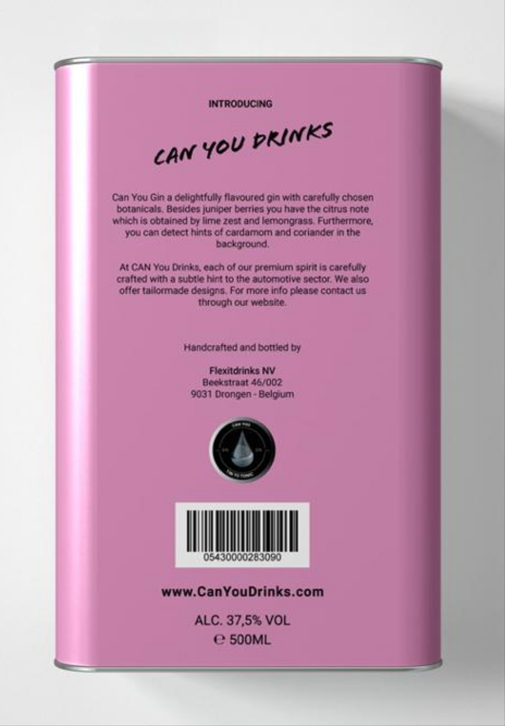 CanYou GIN Pink 50cl 37,5°